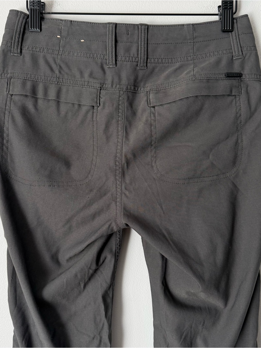 Prana Utility Stretch Pants - Charcoal Gray - Picture 6 of 8